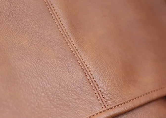 Men's PU Leather Casual Messenger Bag