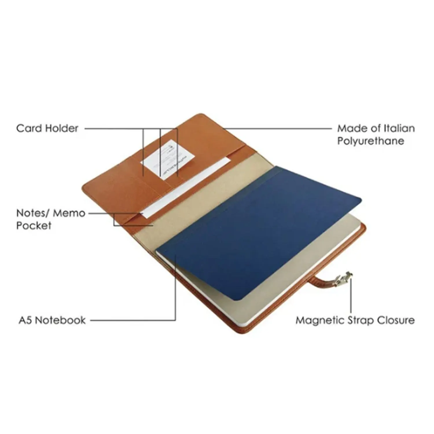 myPAPERCLIP Personal Organizer - Tan - Large