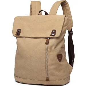 New Canvas Backpack College Business Laptop Bag