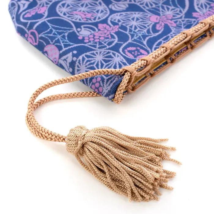 Nishijin-ori Small Drawstring Bag - Halloween -,  Made in Kyoto, Japan,  Japanese traditional craft purse