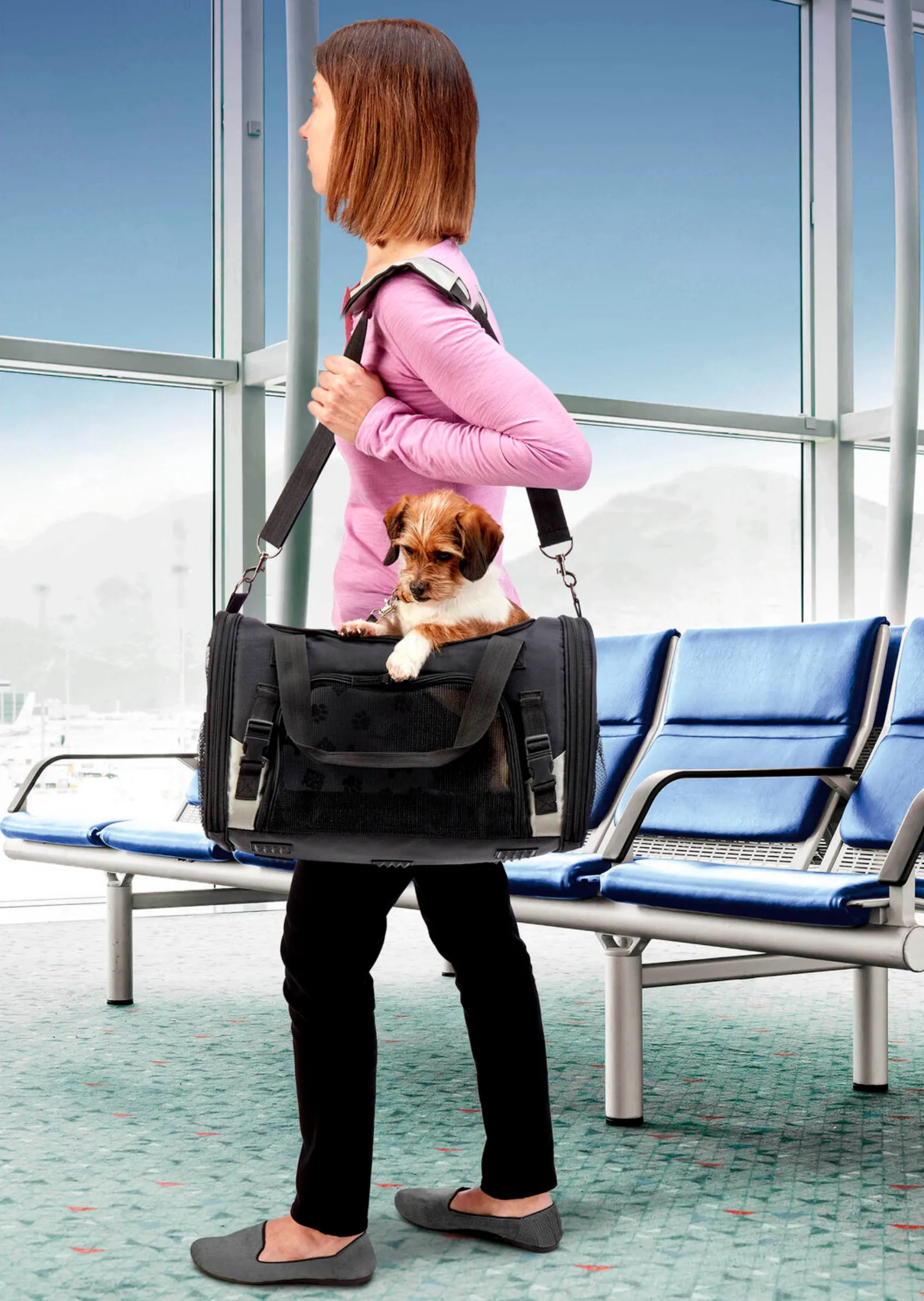 Pet Carrier Plus ~ Black