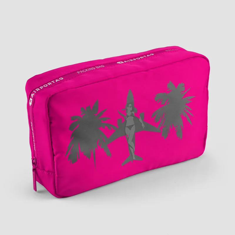 Plane Shadow Beach - Packing Bag