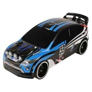 Playzu Rally Xtreme 1:16 Scale R/C Car - Blue for Ages 6 