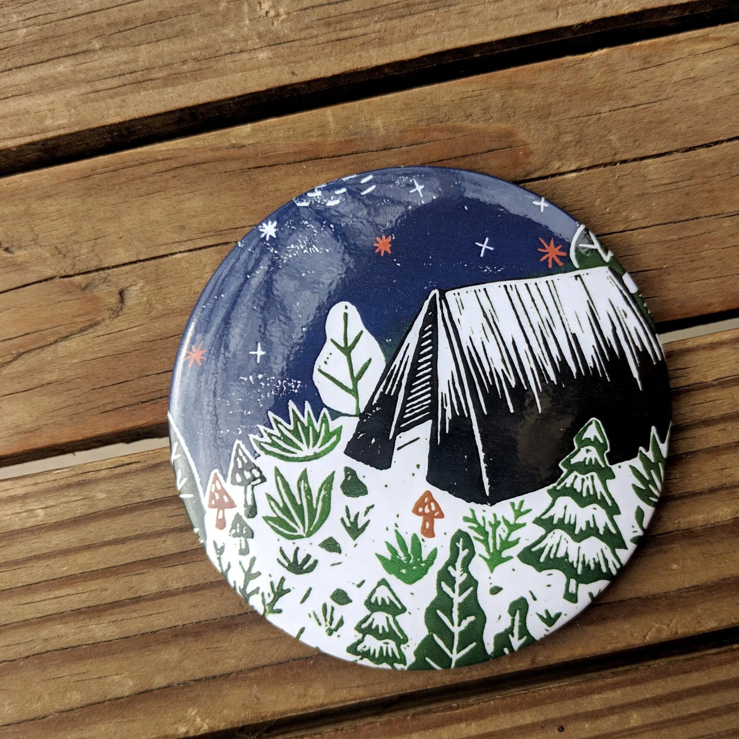 pocket mirror | camp out