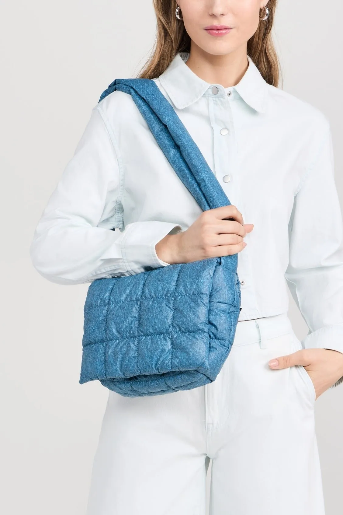 Porter Messenger Bag - Denim