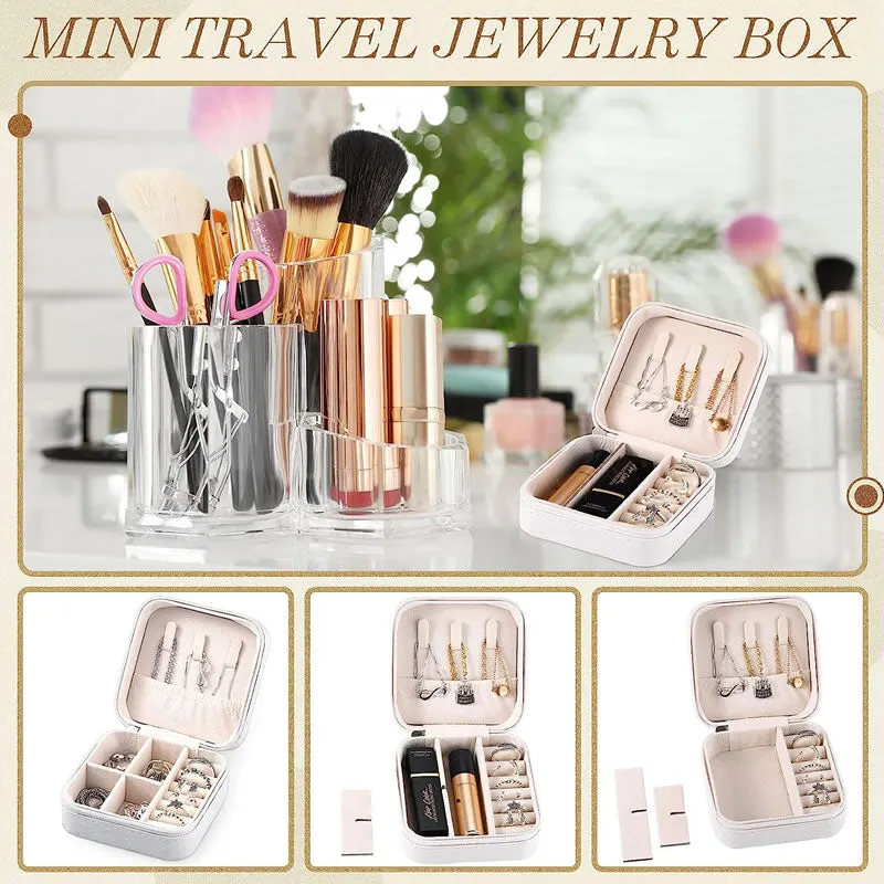 Pu Leather Mini Jewelry Organizer Eo-21