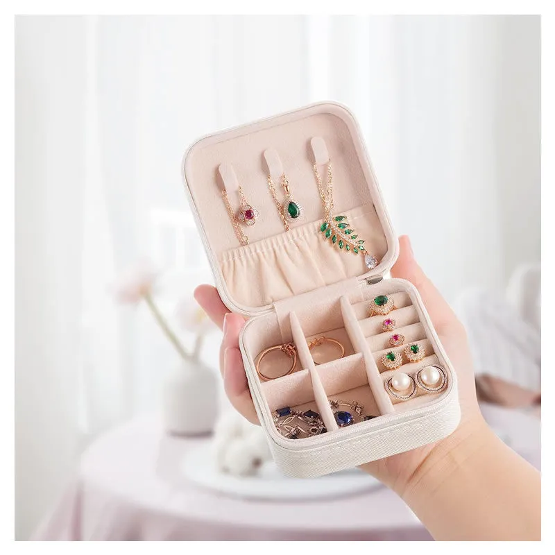 Pu Leather Mini Jewelry Organizer Eo-21