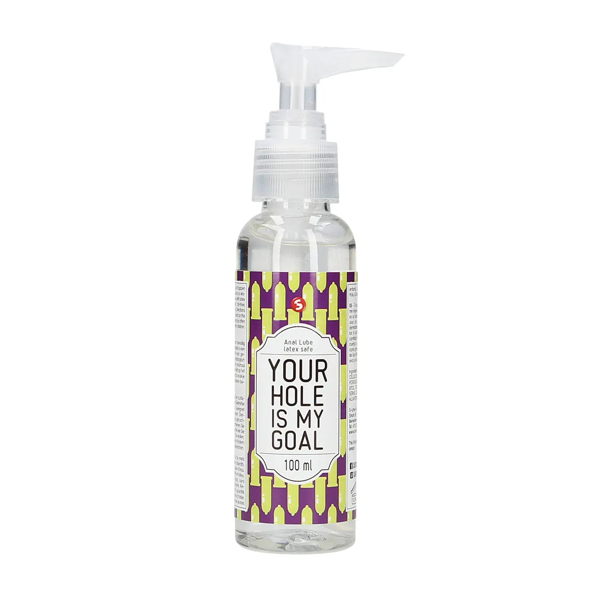 S-Line Your Hole Is My Goal Water Based Anal Lube 100ml