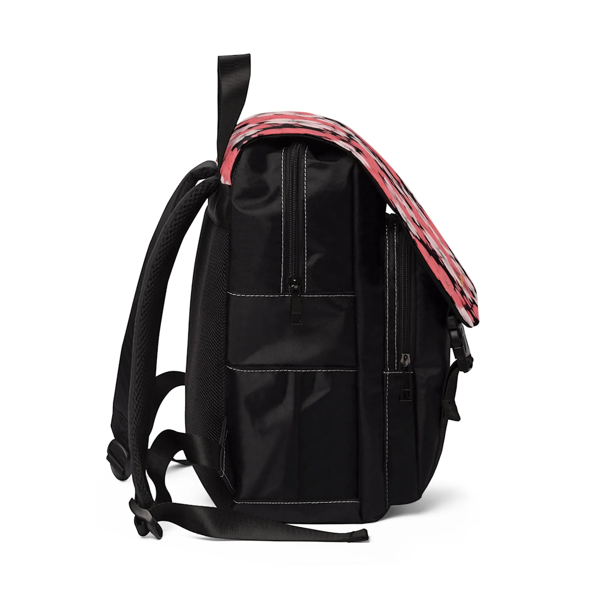 Sakura Unisex Casual Shoulder Backpack