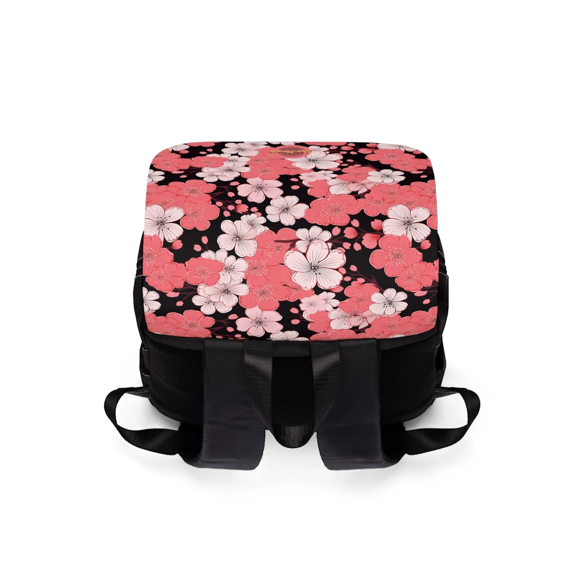 Sakura Unisex Casual Shoulder Backpack