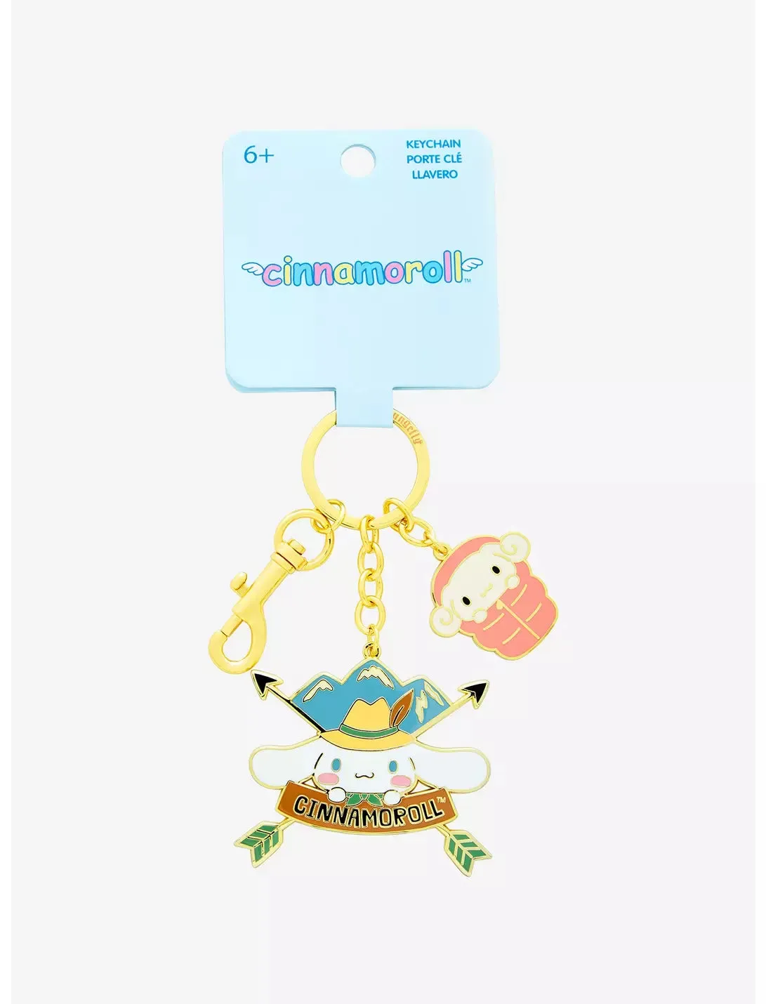 Sanrio Keychain Cinnamoroll Camping Loungefly