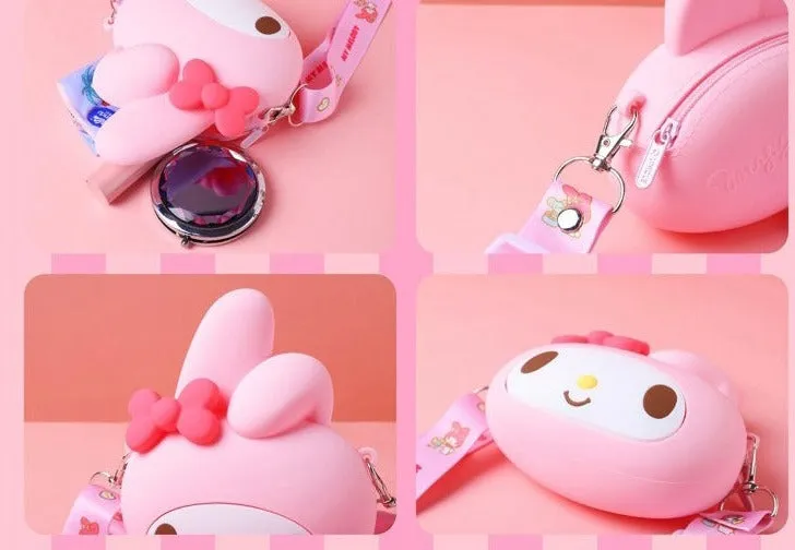 Sanrio Toddler Kids Crossbody Purse Small Mini Coin Purse Messenger Bag