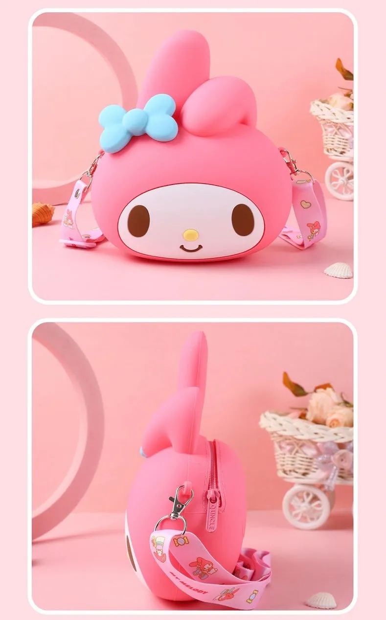 Sanrio Toddler Kids Crossbody Purse Small Mini Coin Purse Messenger Bag