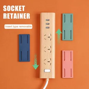 Self-adhesive Socket Storage Holder