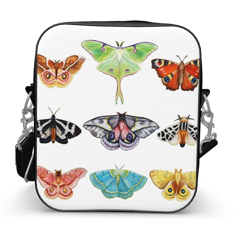 Silver Chrysalis I Large Messenger Bag