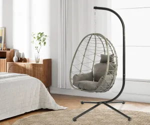 Single Wicker Swing Chair