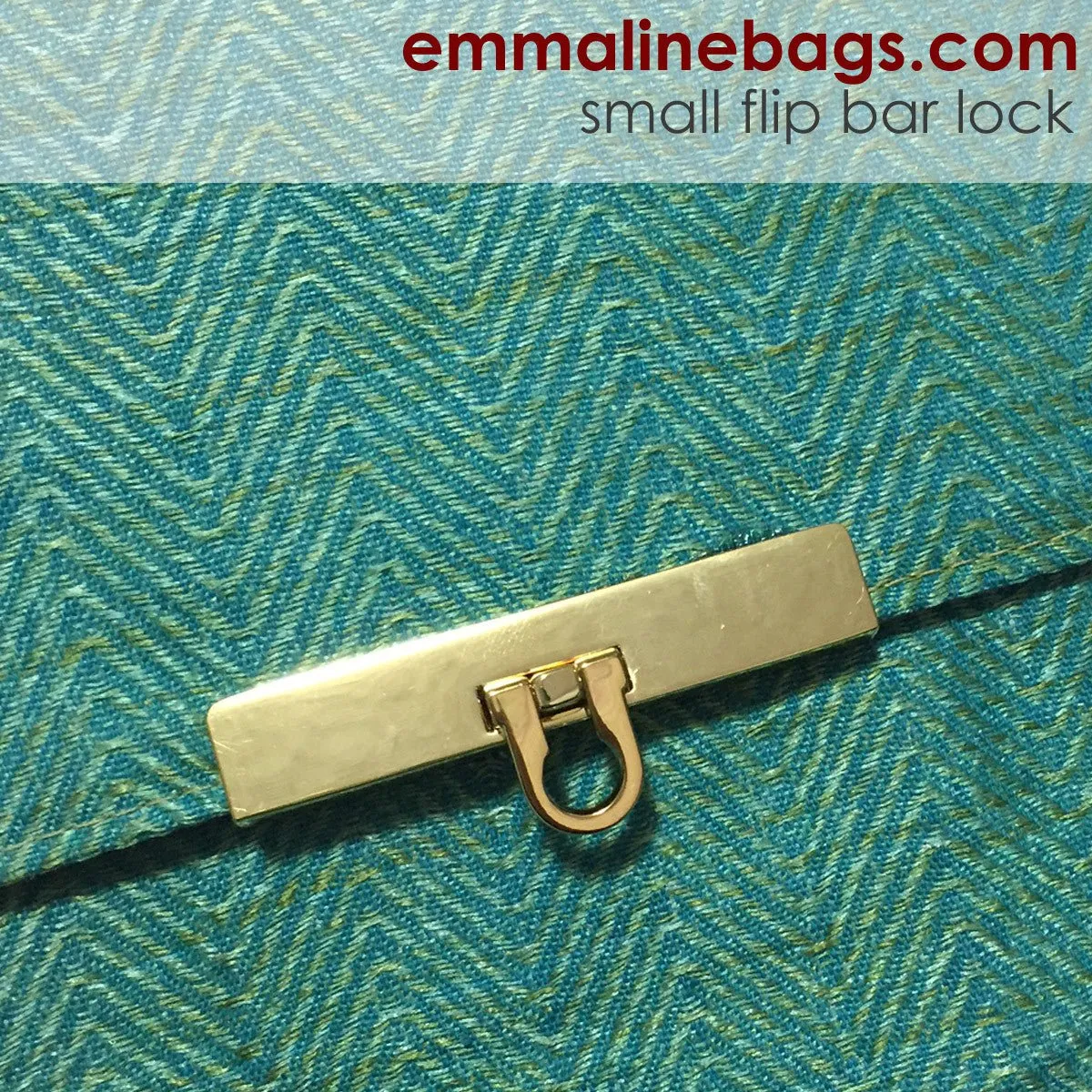 Small Bar Lock with Flip Closure