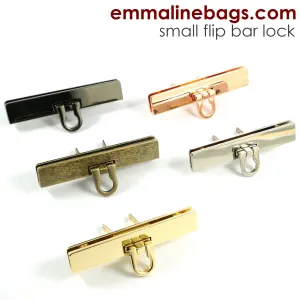 Small Bar Lock with Flip Closure