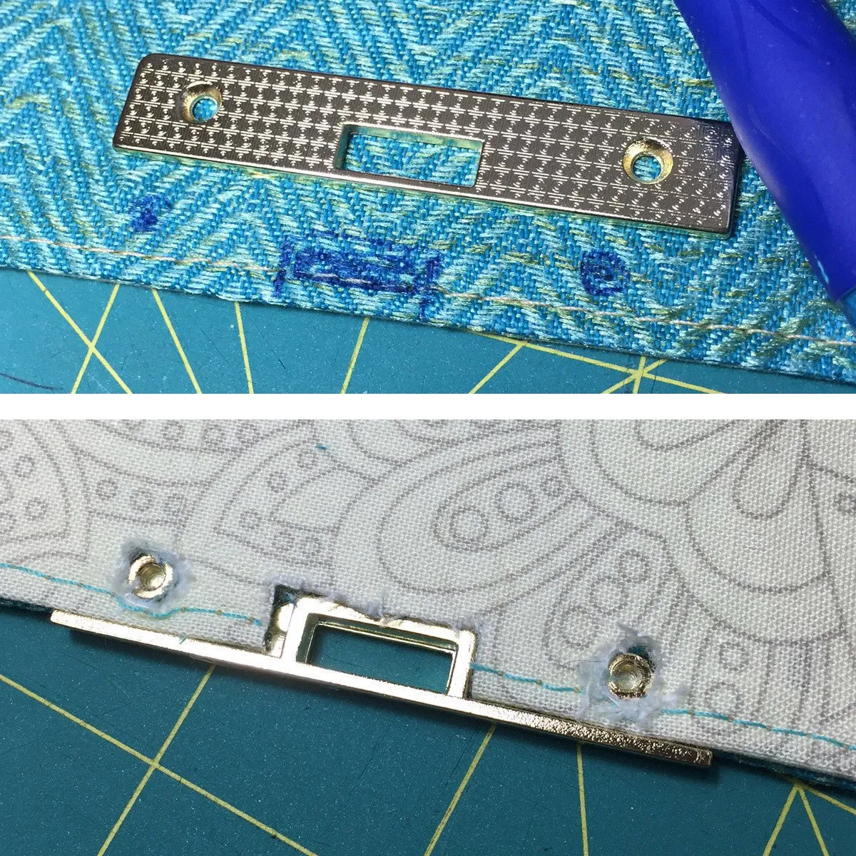 Small Bar Lock with Flip Closure