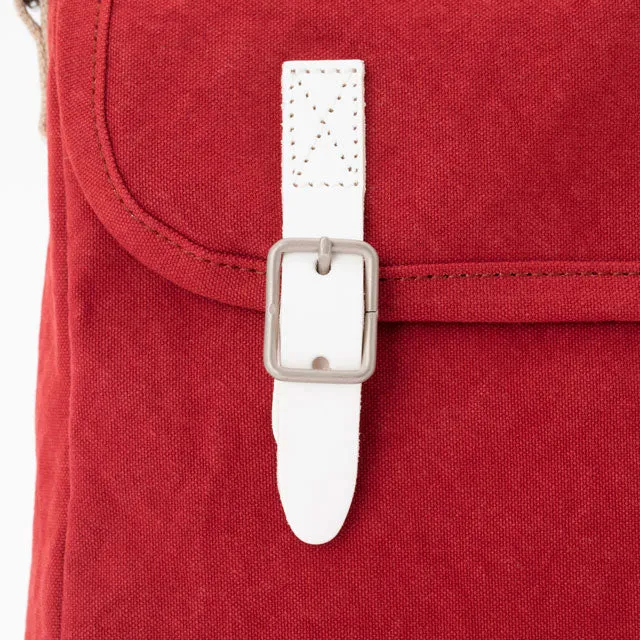 Small Shoulder Bag - Postal Mail Carrier Bag Design 2 / Olive -, Cross Body Bag
