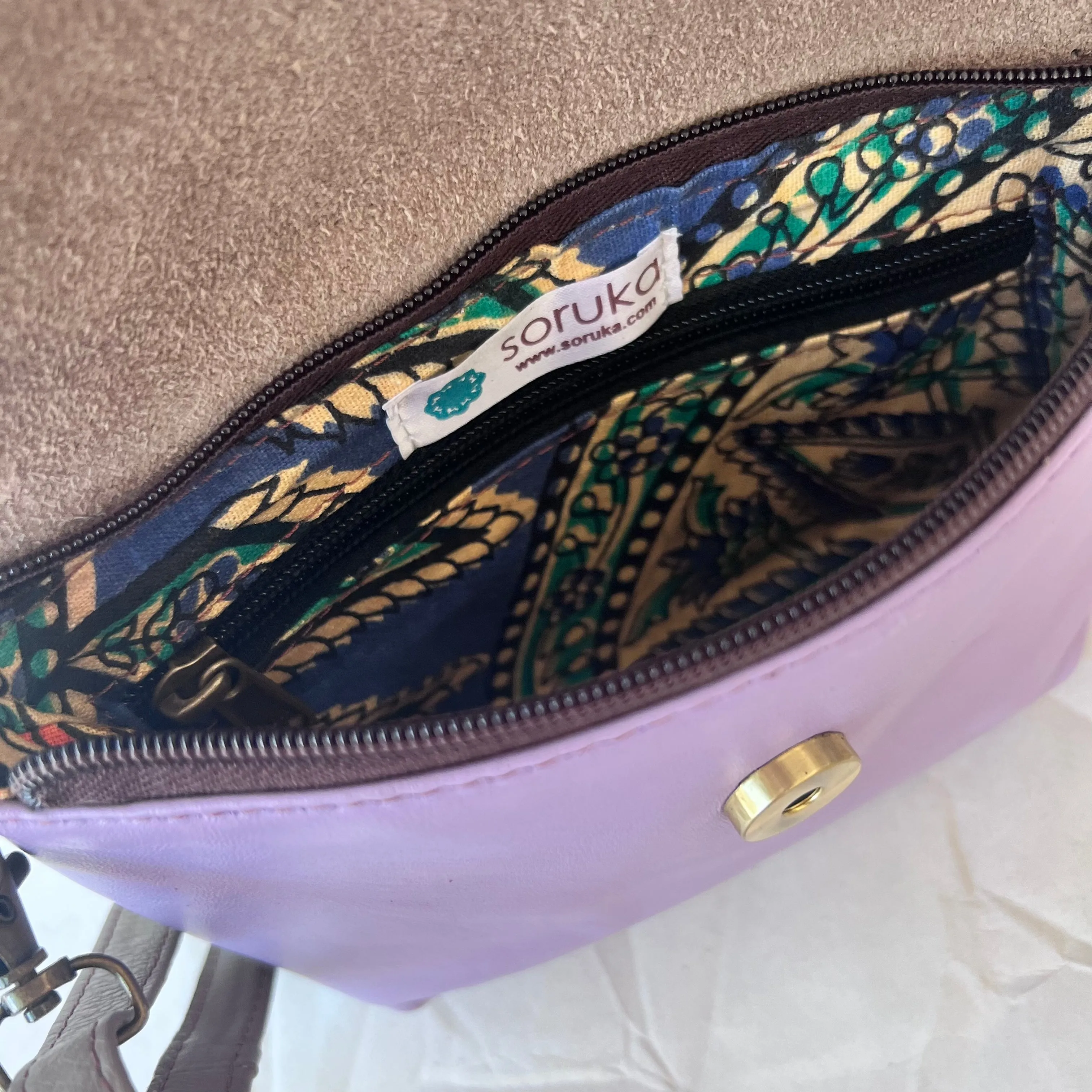 Soruka - Carol Bag with Print, Lilac