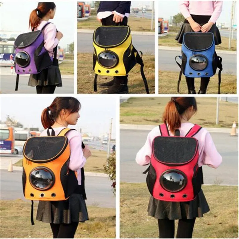 Space Capsule Travel Bag For Small Dogs