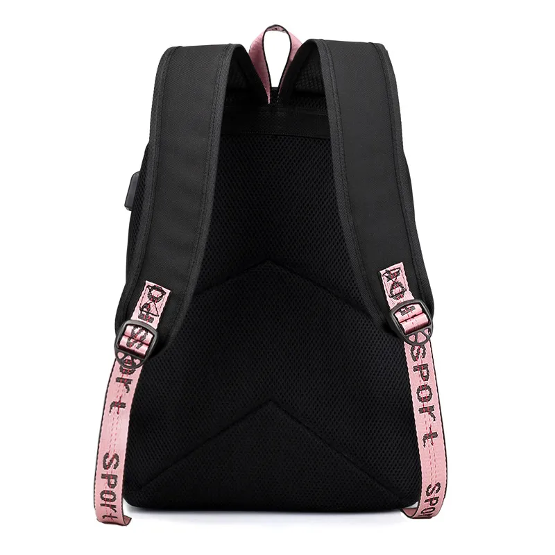 Stranger Things Backpack Backpack USB Charging Backpack Schoolbags for Boys and Girls