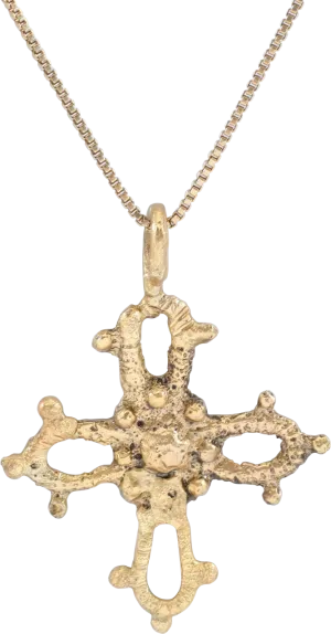 SUPERB BYZANTINE CROSS, 7TH-9TH CENTURY AD