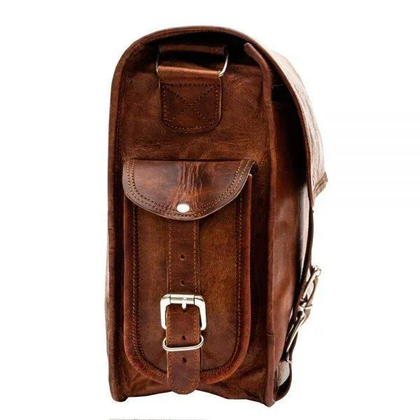 The Classic Leather Satchel Bag