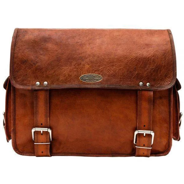 The Classic Leather Satchel Bag