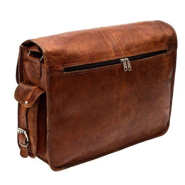 The Classic Leather Satchel Bag