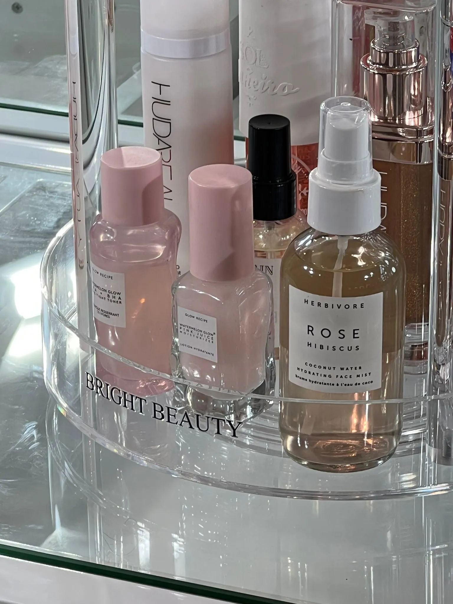 The skincare organizer