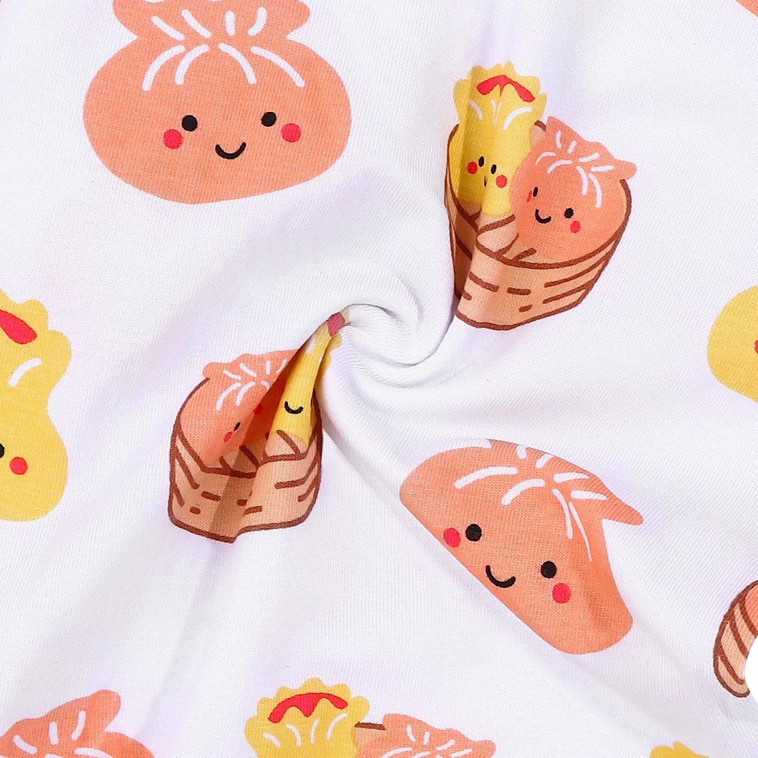 THE WEE BEAN | Kidswear | Bamboo Convertible Zip Romper - Dim Sum