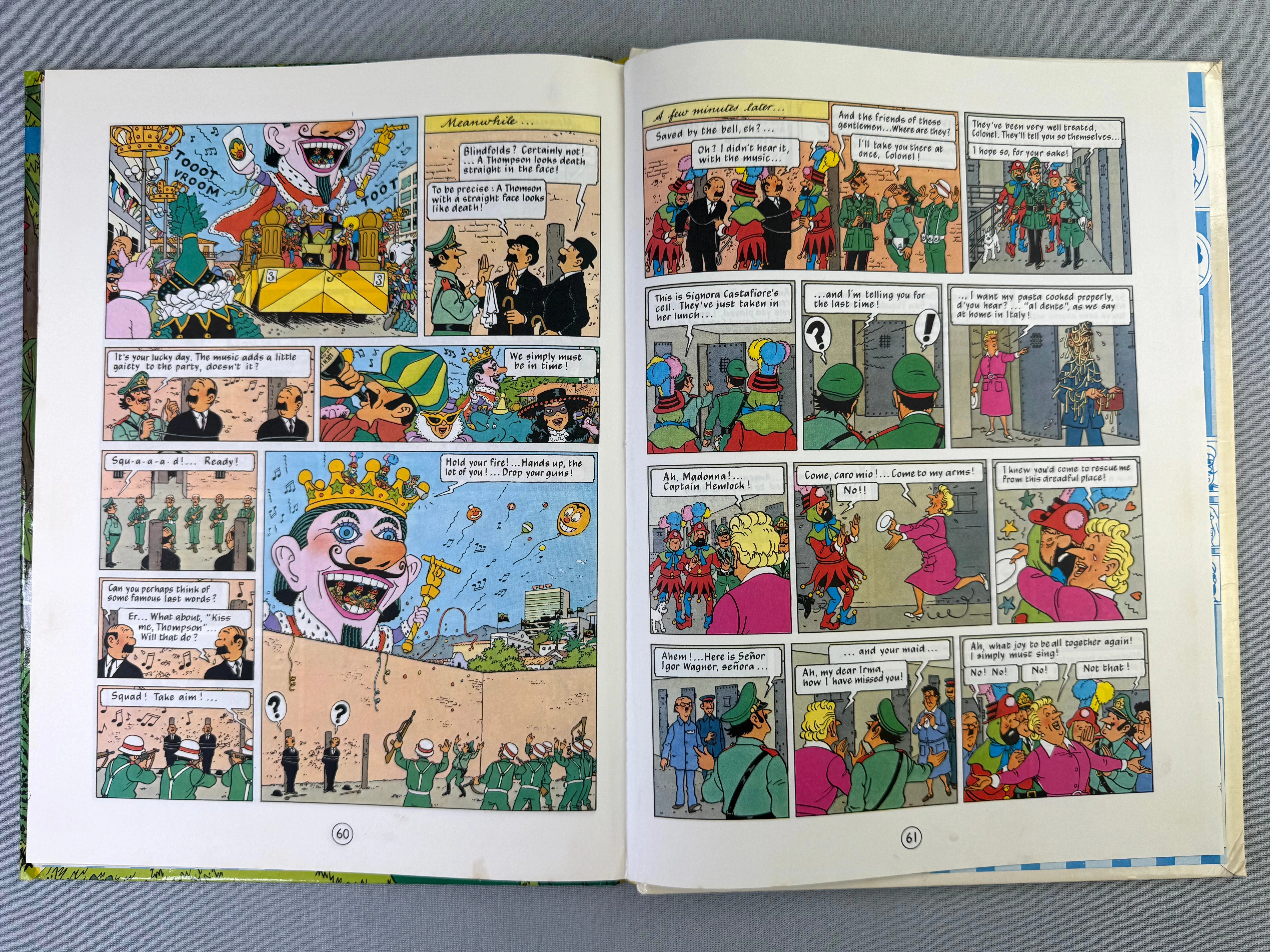 Tintin & the Picaros - Methuen 1978 2nd Reprint Edition Hardback Rare book by Herge EO