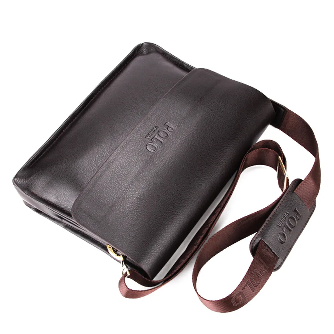 Vicuna Polo Vintage Leder Bürotasche - Dunkel Braun
