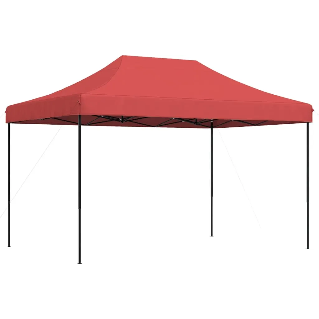 vidaXL Foldable Party Tent Pop-Up Burgundy 410x279x315 cm