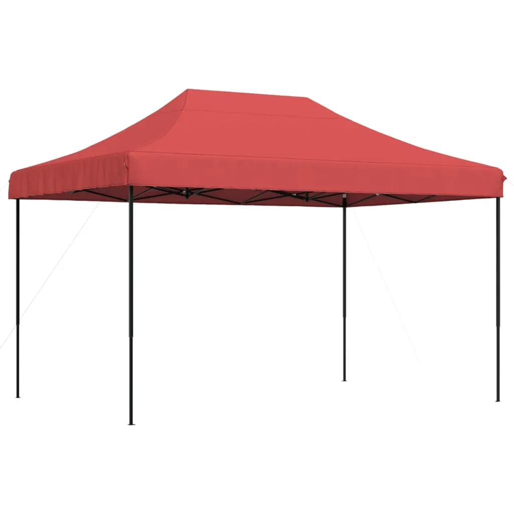 vidaXL Foldable Party Tent Pop-Up Burgundy 410x279x315 cm
