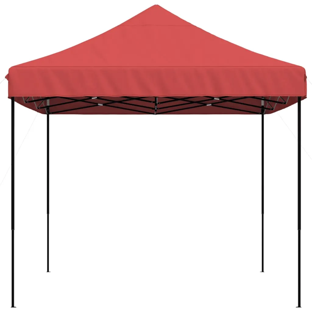 vidaXL Foldable Party Tent Pop-Up Burgundy 410x279x315 cm