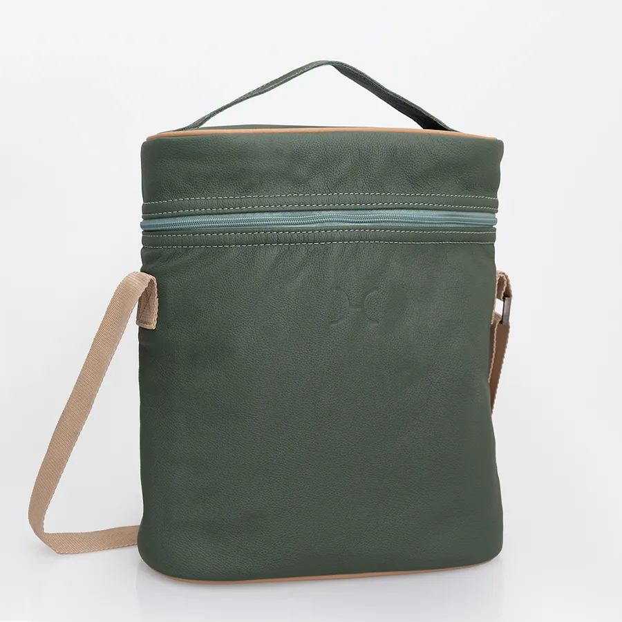 Wine Cooler Jumbo Carry Bag Leather