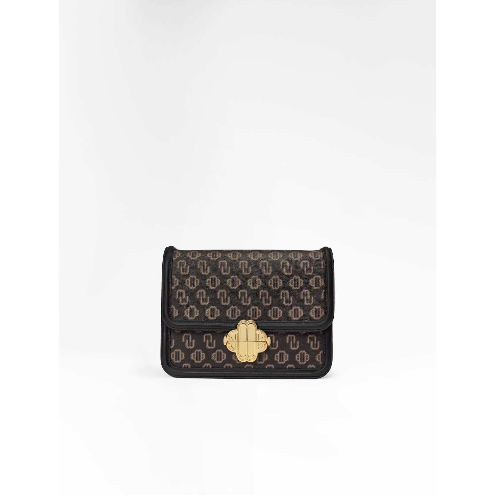 Women Clover Canvas Bag - Brown