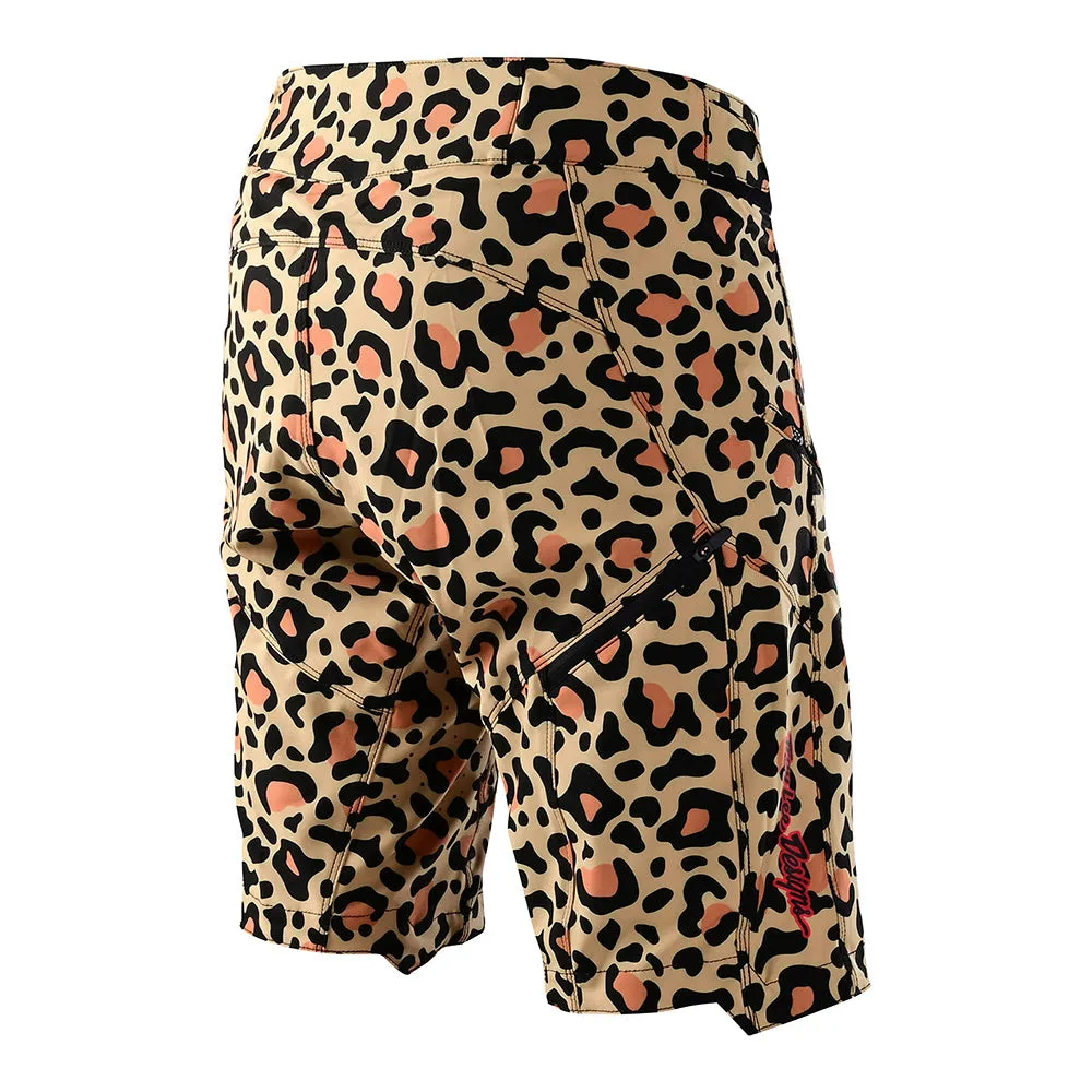 Womens Lilium Short W/Liner Leopard Bronze