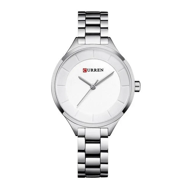 Women's Stainless Steel Luxury Watch