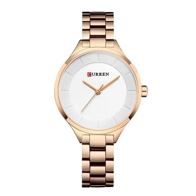 Women's Stainless Steel Luxury Watch