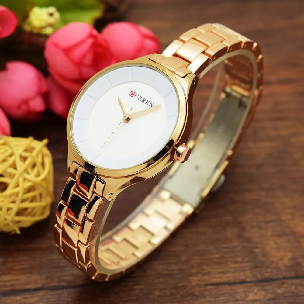 Women's Stainless Steel Luxury Watch