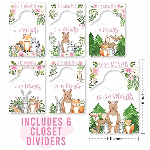 Woodland Baby Closet Dividers