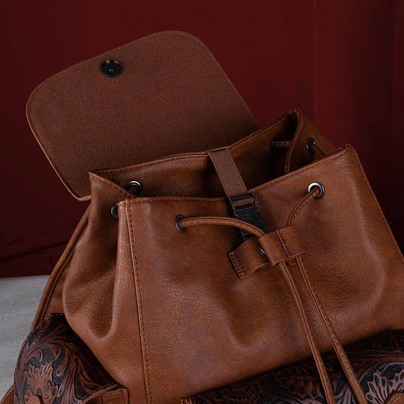Wrangler Floral Tooled Backpack