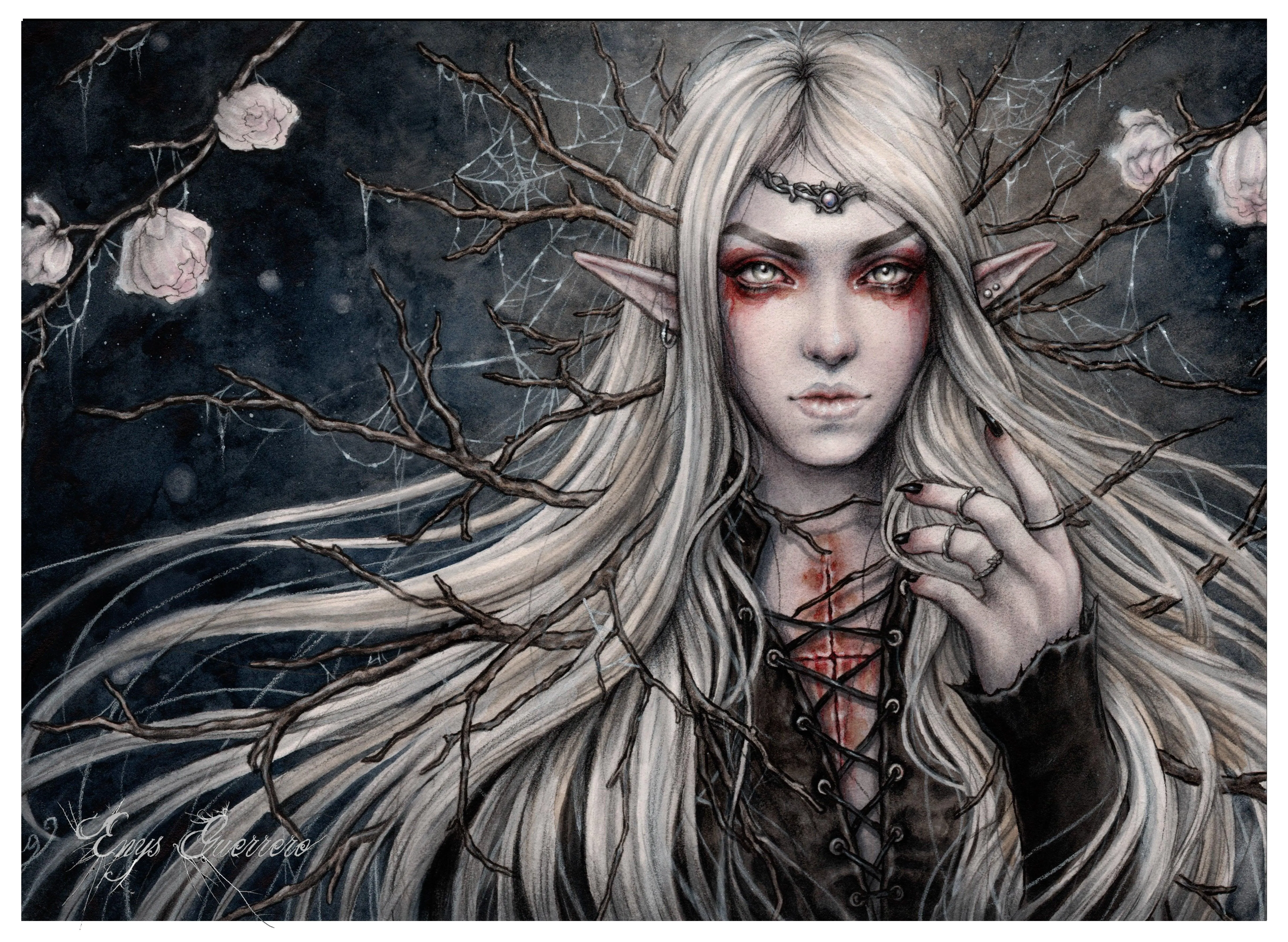 WSH - Moon Elf - Messenger Bag by Enys Guerrero