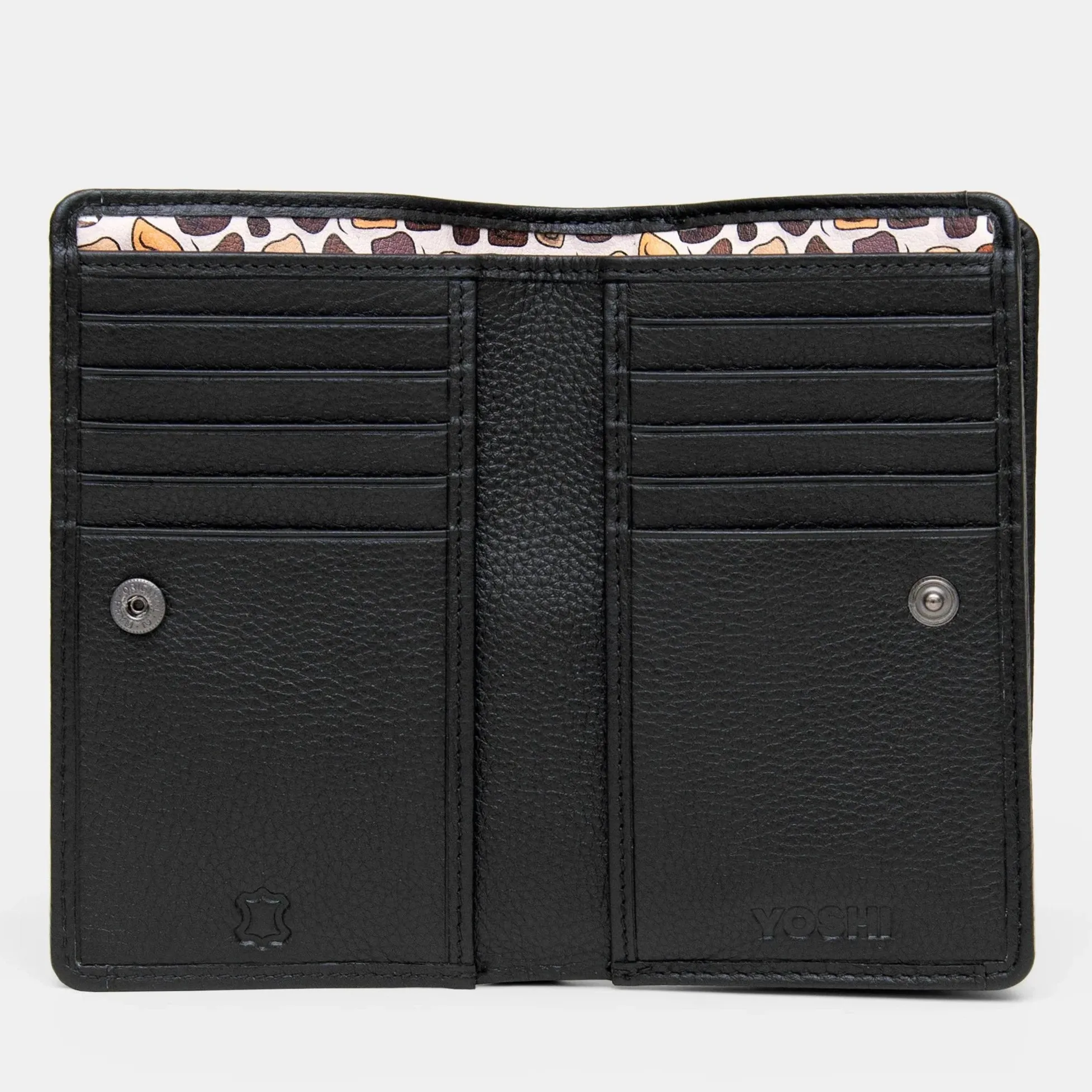 Yoshi Y1089 Mothers Pride Zip Around Purse Black